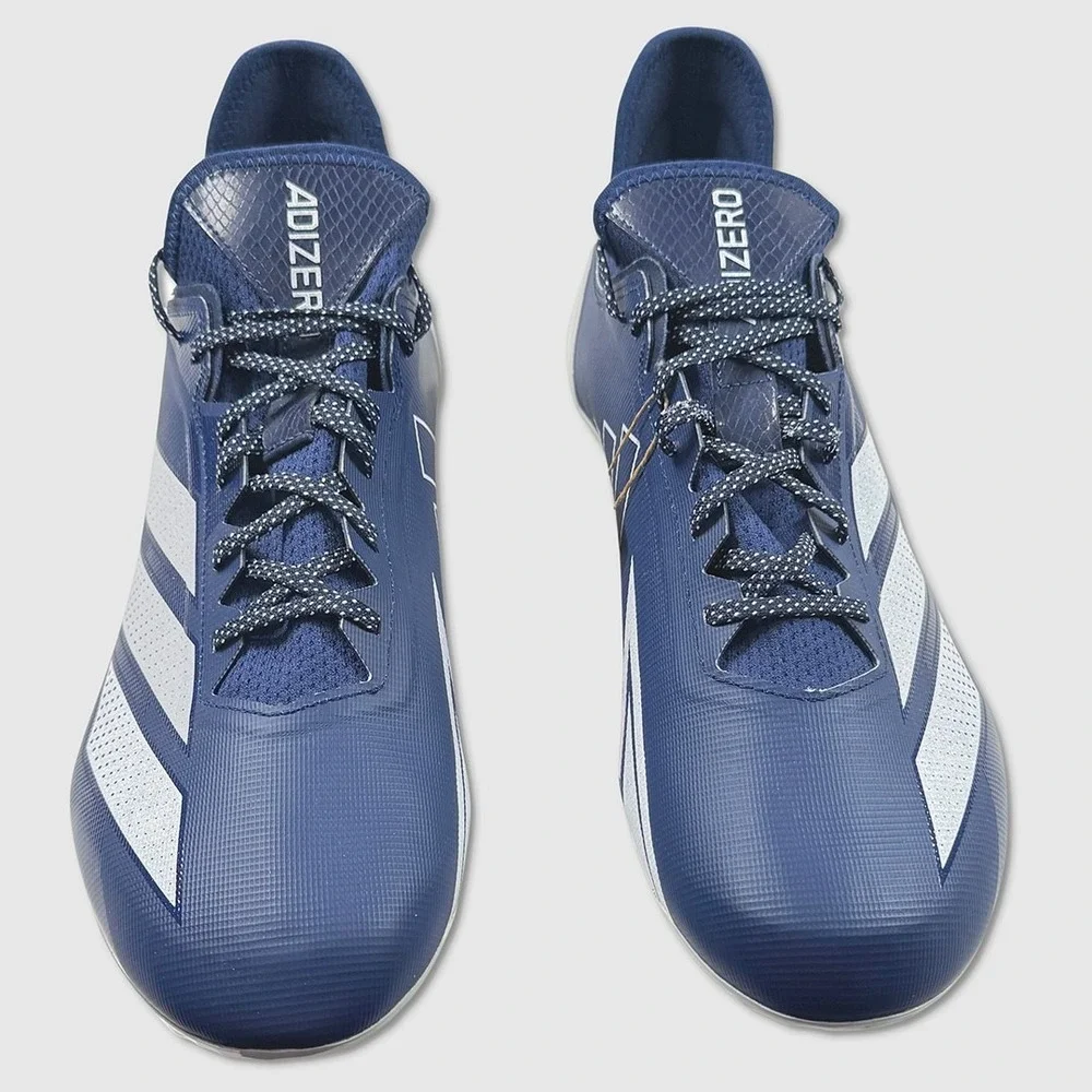 Adidas Adizero Electric.1 Football Cleats  - NEW Mens Size 16 Blue - #47360-OF